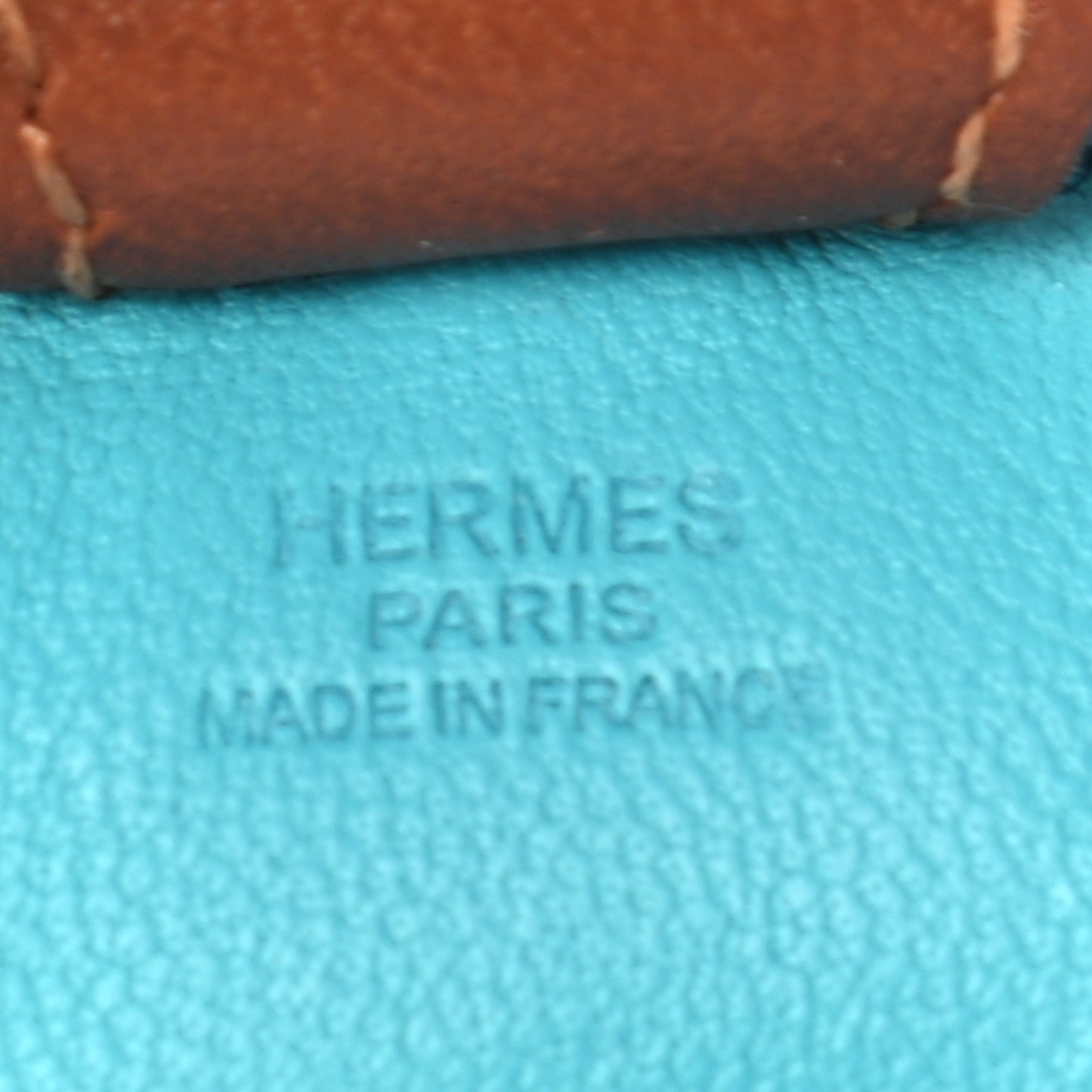 Milo Lambskin Grigri Rodeo Horse Bag Charm PM Bleu Azteque Bleu Electrique Fauve