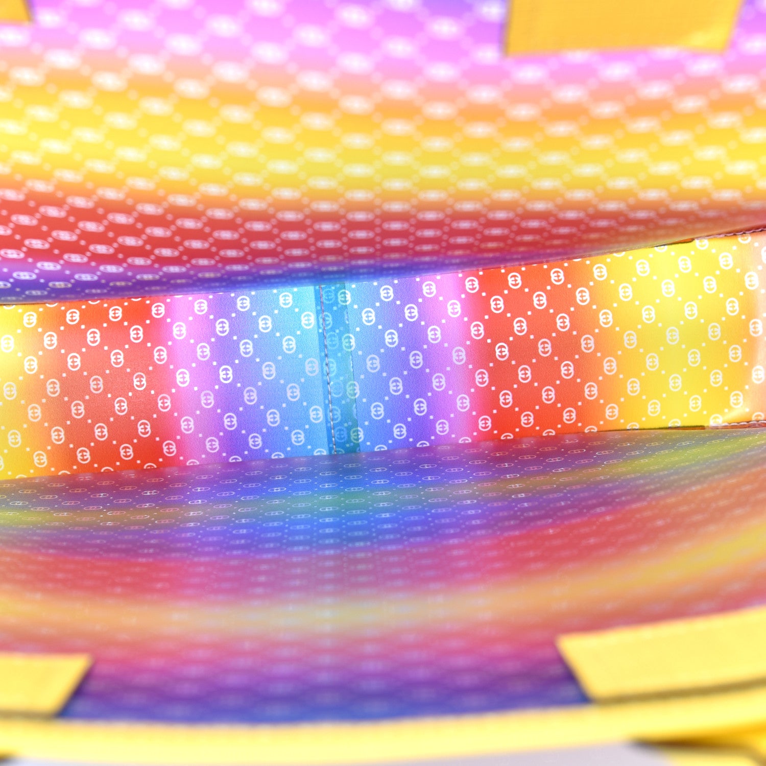 Gucci Textured Vinyl Kids GG Tote Multicolor 5 of 9