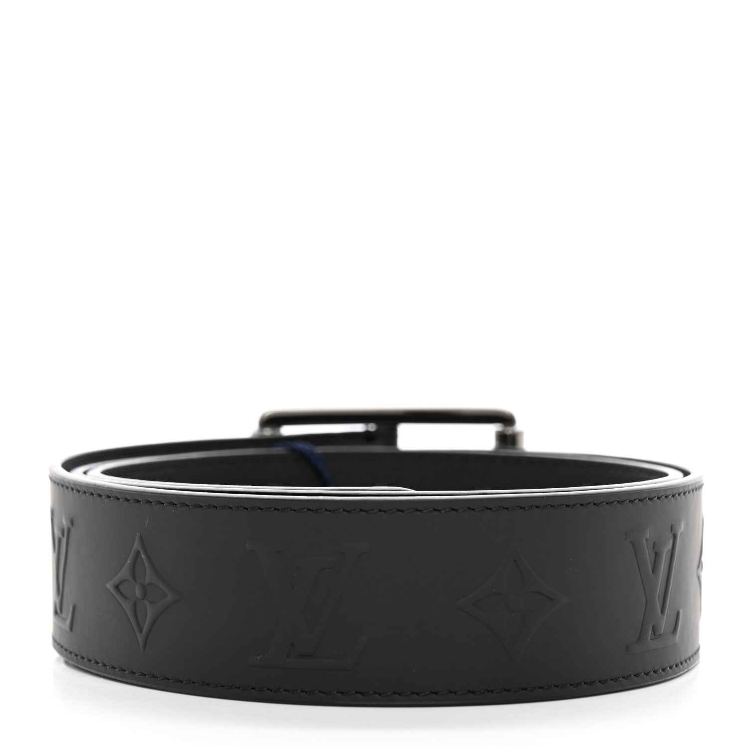 Louis Vuitton Mens Reverso 40mm Belt 95 38 Black 2 of 5
