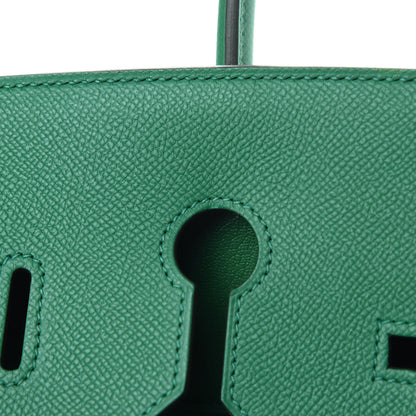 Hermes Epsom Birkin 35 Vert Vertigo 8 of 16