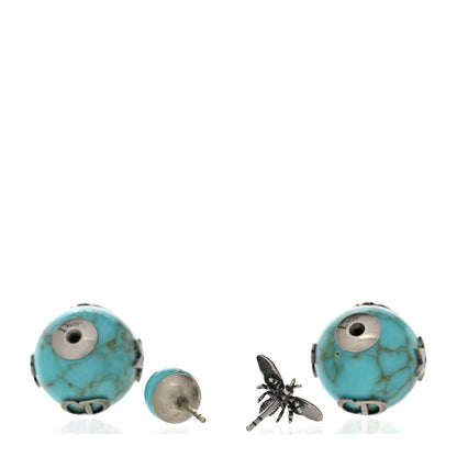 Christian Dior Mise En Dior Tribal Earrings Turquoise 3 of 7