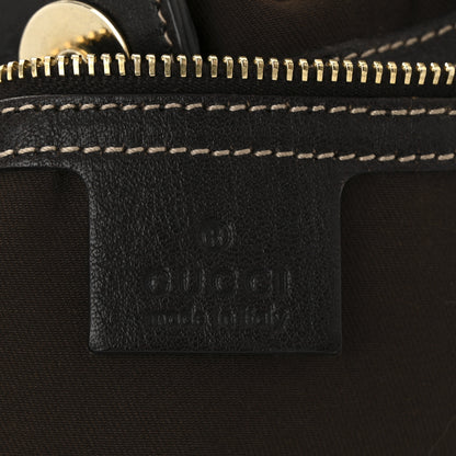 Gucci Monogram Studded Pelham Tote Dark Brown 6 of 11
