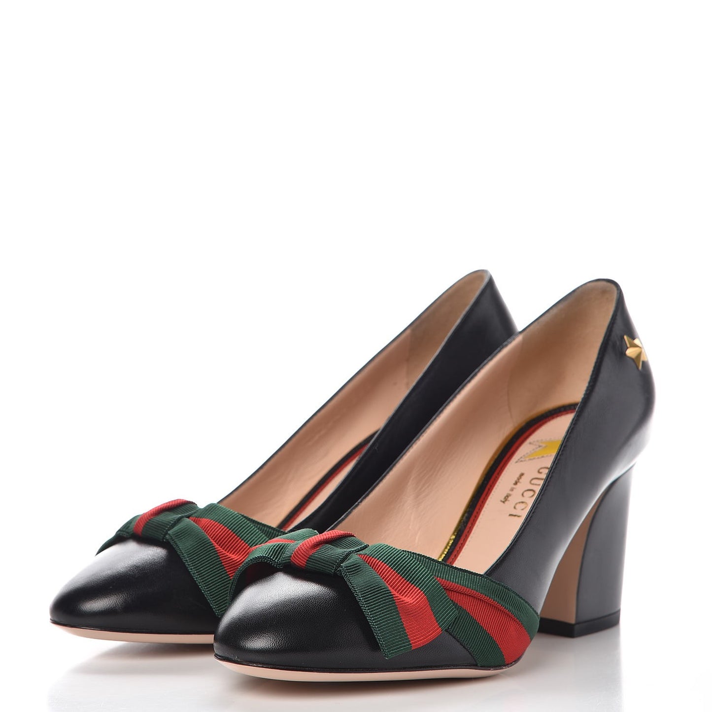 Malaga Kid Web Bow Aline Pumps 35.5 Black