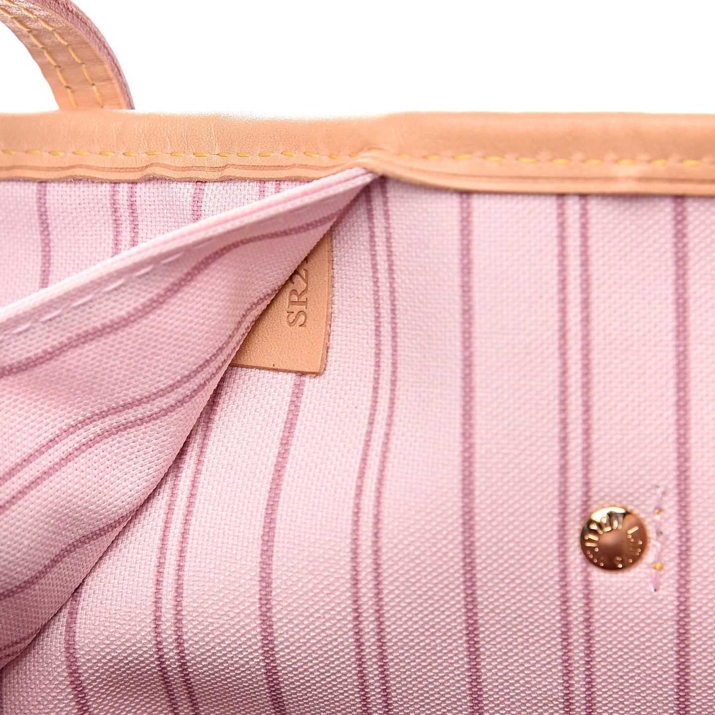 Monogram Maui V Neverfull MM Rose Ballerine