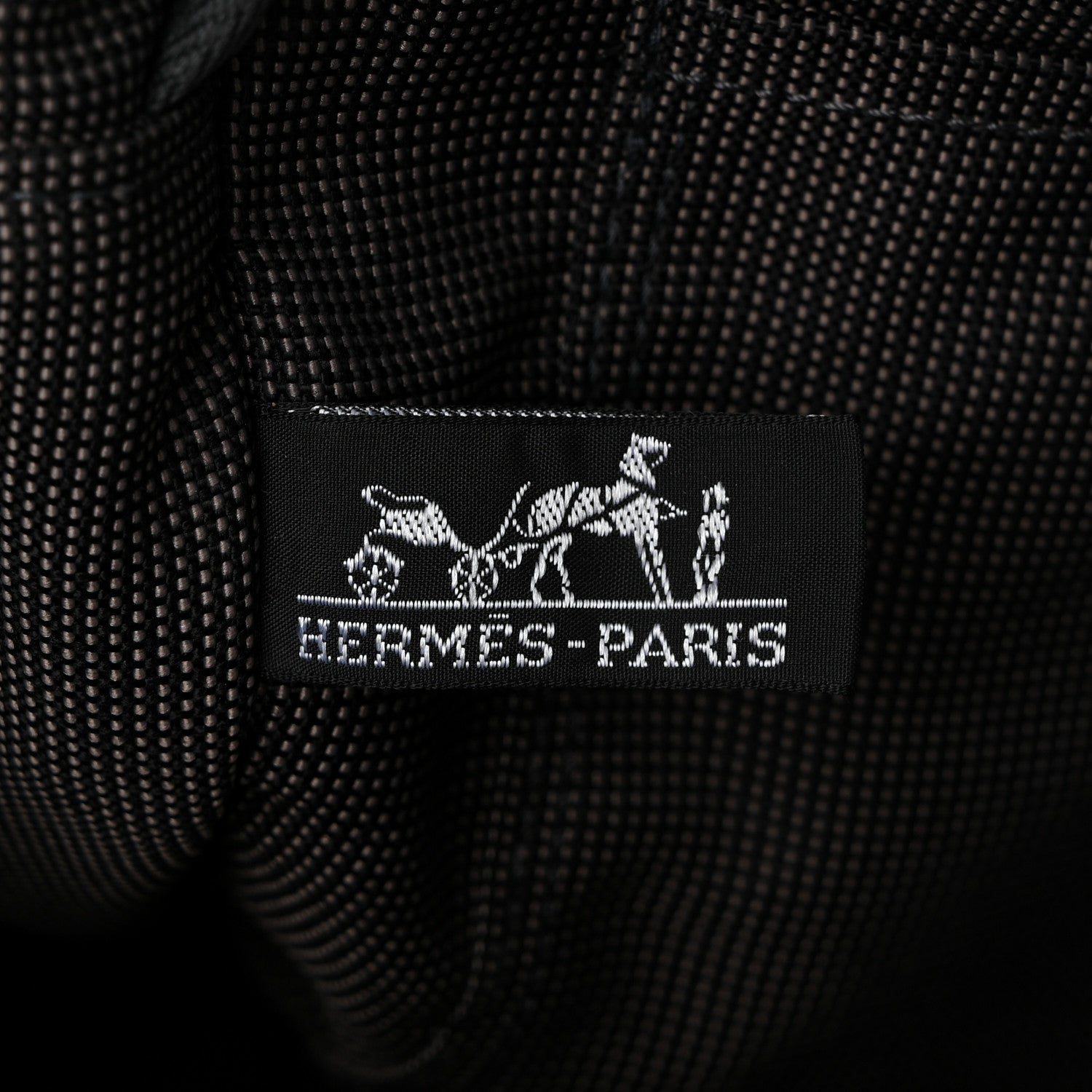 Hermes Canvas Herline Backpack Grey 6 of 9