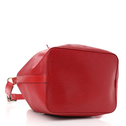Louis Vuitton Epi Petit Noe Castillan Red 4 of 15
