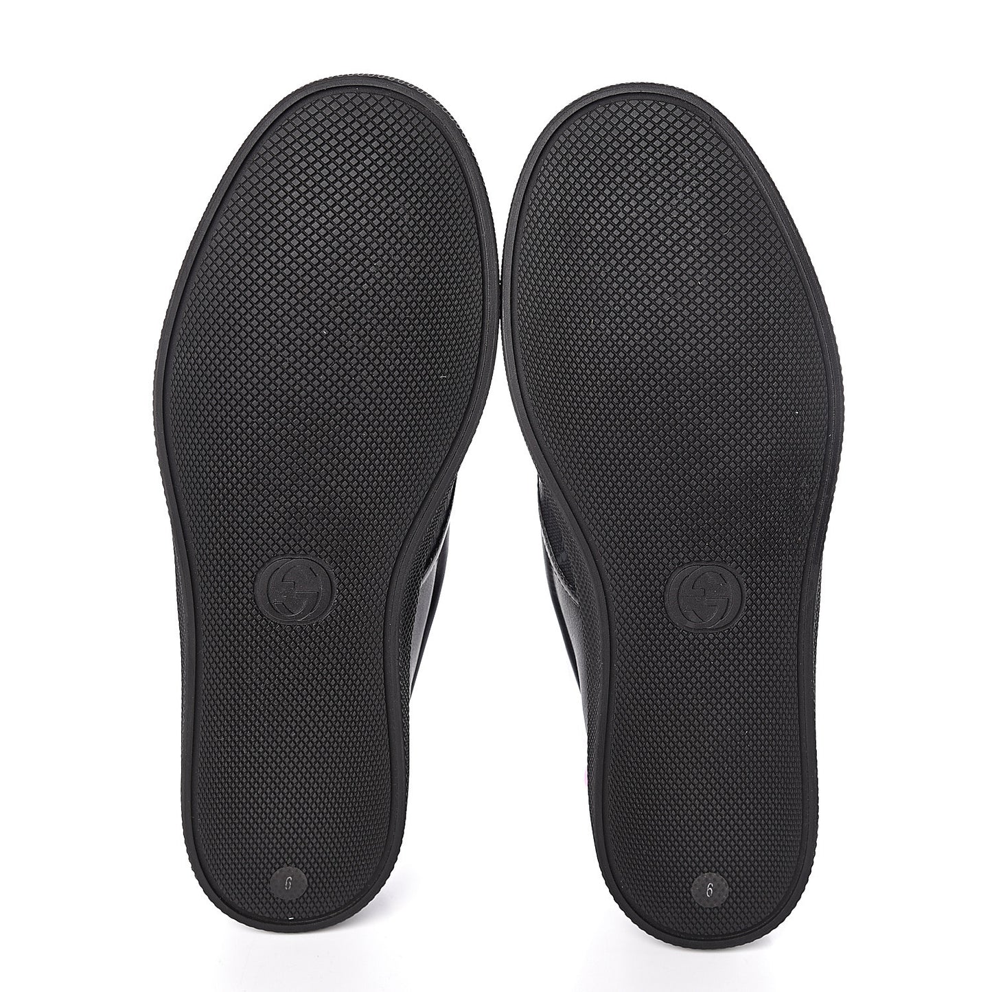 GG Supreme Monogram Mens Slip On Sneaker 6 Black