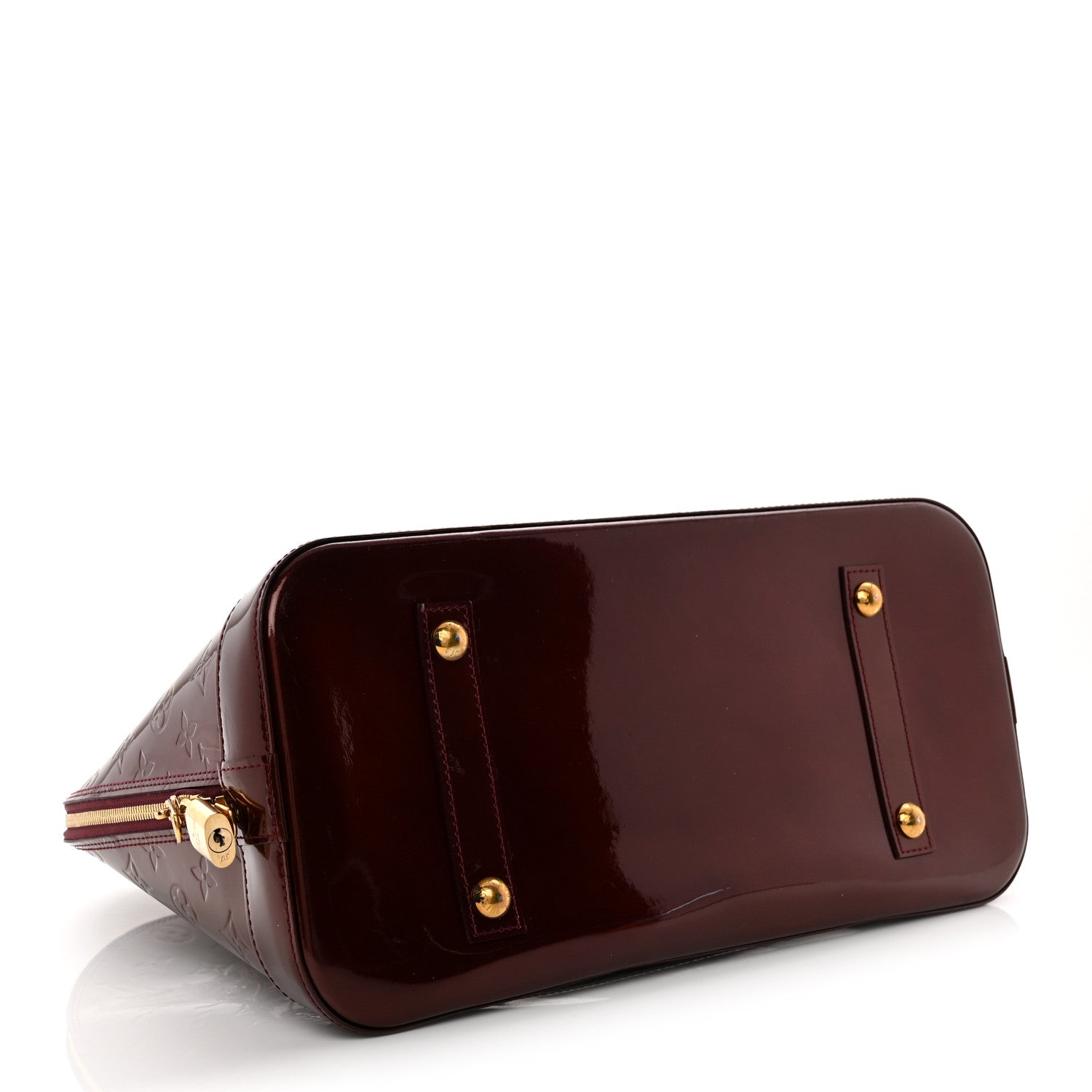 Louis Vuitton Vernis Alma GM Rouge Fauviste 3 of 9