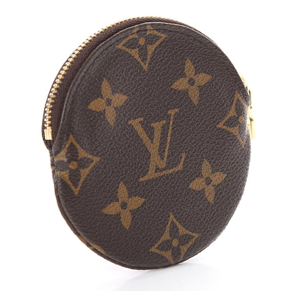 Louis Vuitton Monogram 2017 Christmas Animation Round Coin Purse 2 of 5