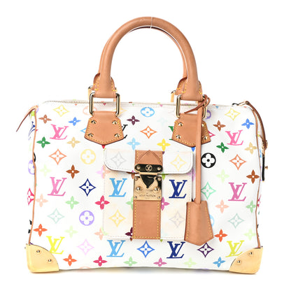Louis Vuitton Monogram Multicolor Speedy 30 White 1 of 8