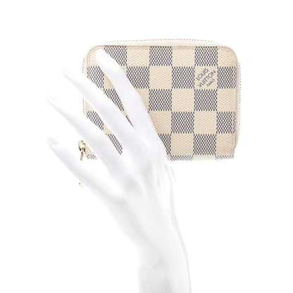 Louis Vuitton Damier Azur Zippy Coin Purse 2 of 8