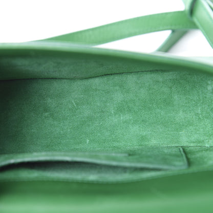 Saint Laurent Smooth Calfskin Small Monogram Université Shoulder Bag Green 11 of 21