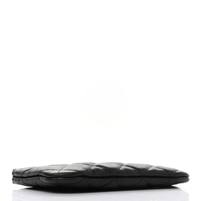 Chanel Caviar Quilted Small Cosmetic Case Black 4 of 7