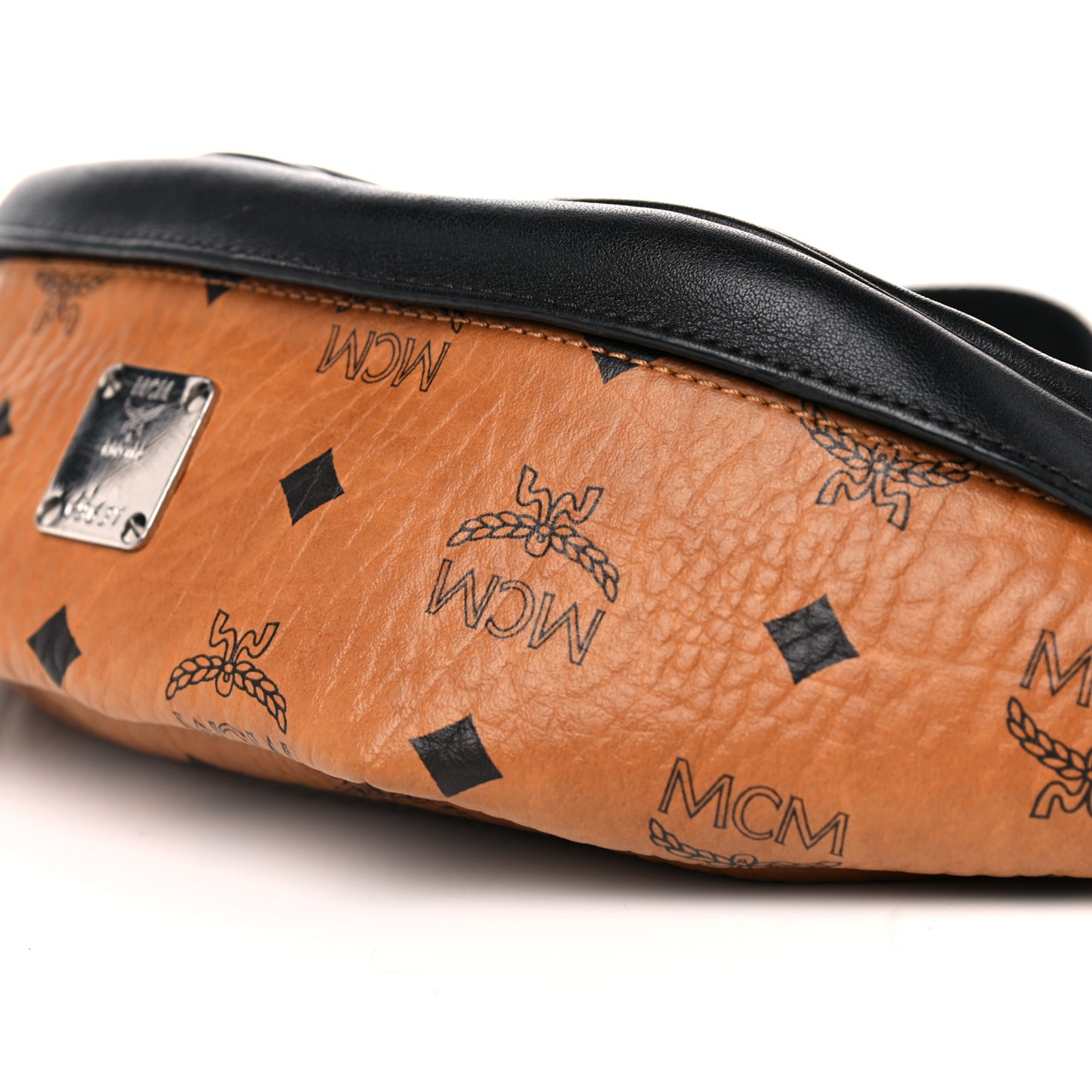 Visetos Waist Bag Black Cognac