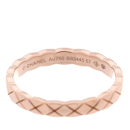 Chanel 18K Beige Gold Mini Coco Crush Ring 57 8 4 of 4