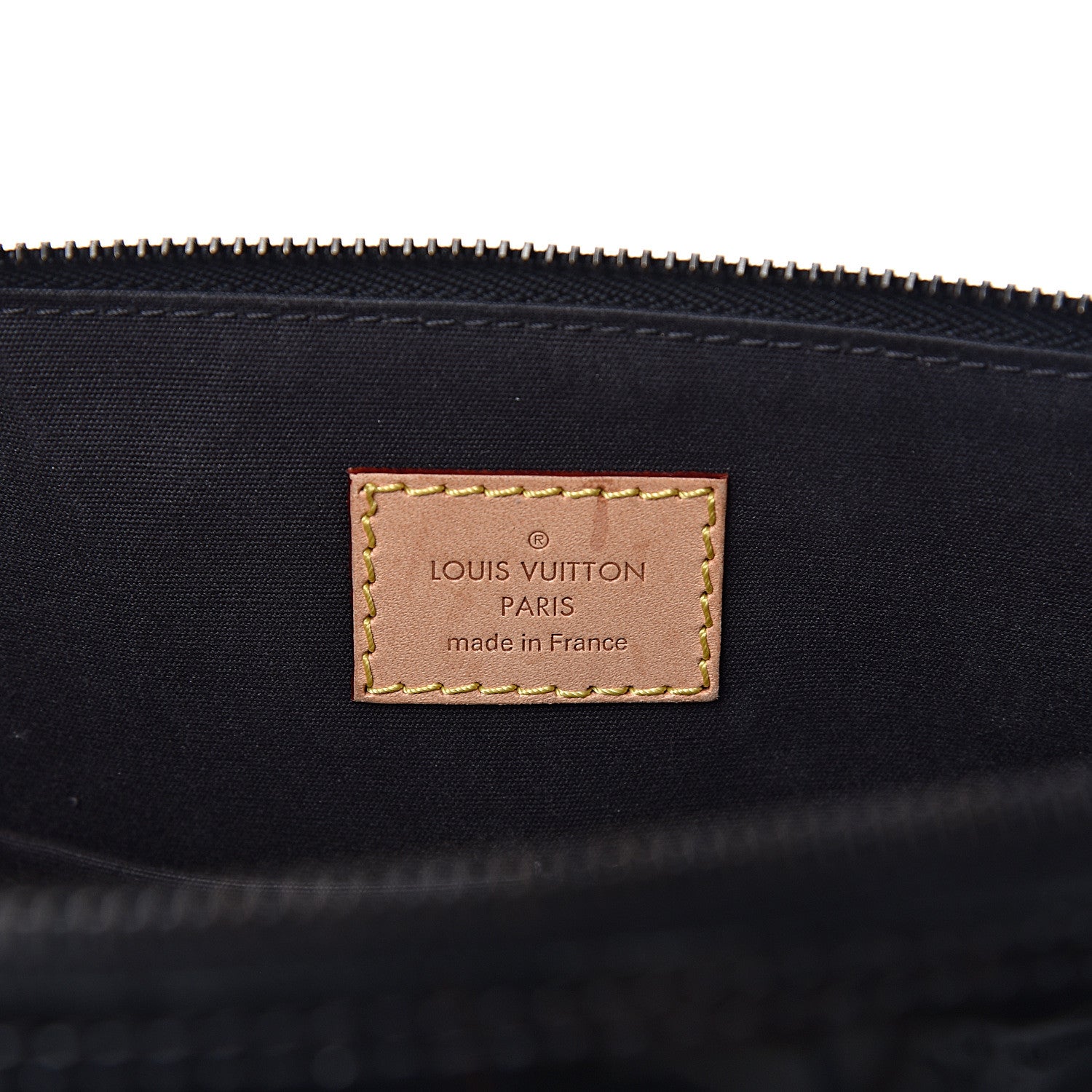 Louis Vuitton Vernis Alma PM Noir Magnetique 9 of 11