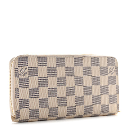 Louis Vuitton Damier Azur Zippy Wallet 3 of 10