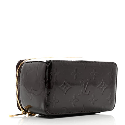 Louis Vuitton Vernis Vanity Jewel Case Amarante 4 of 9