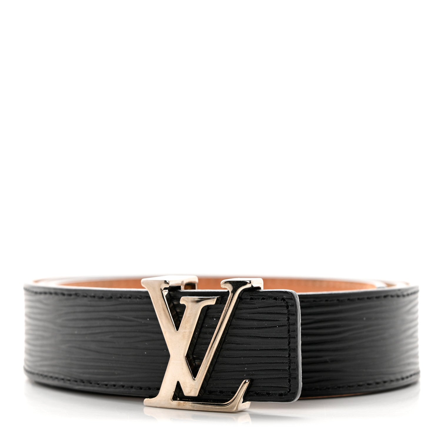 Louis Vuitton Epi 30mm LV Initiales Belt 90/36 Black 1 of 7