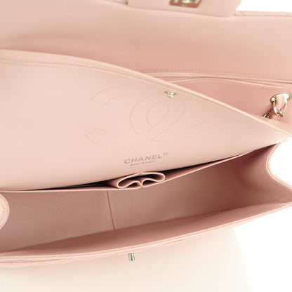 Chanel Lambskin Quilted Jumbo Double Flap Light Pink 5 of 8