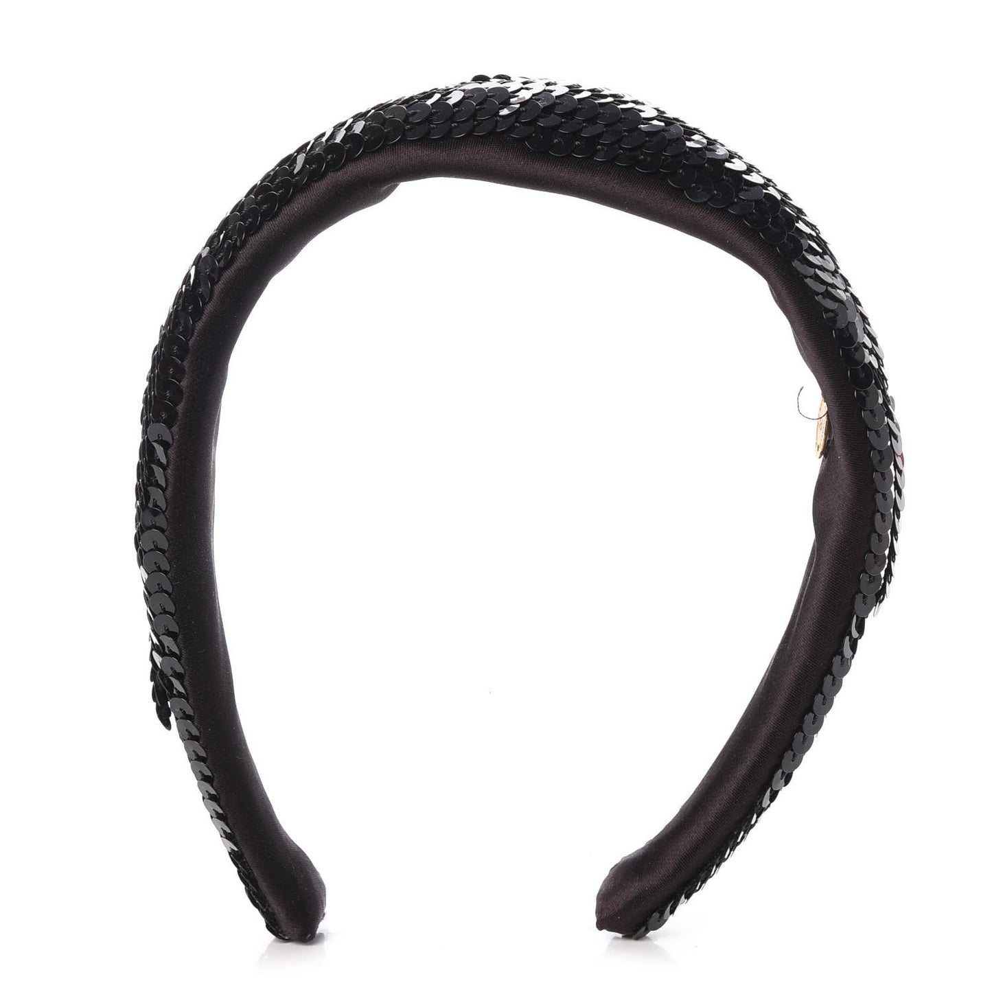 Sequin Headband Black