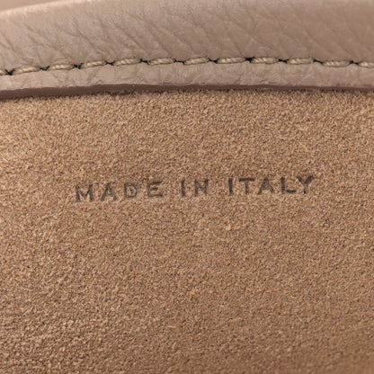 The Row Grained Calfskin Medium N/S Park Tote Dark Taupe 7 of 11