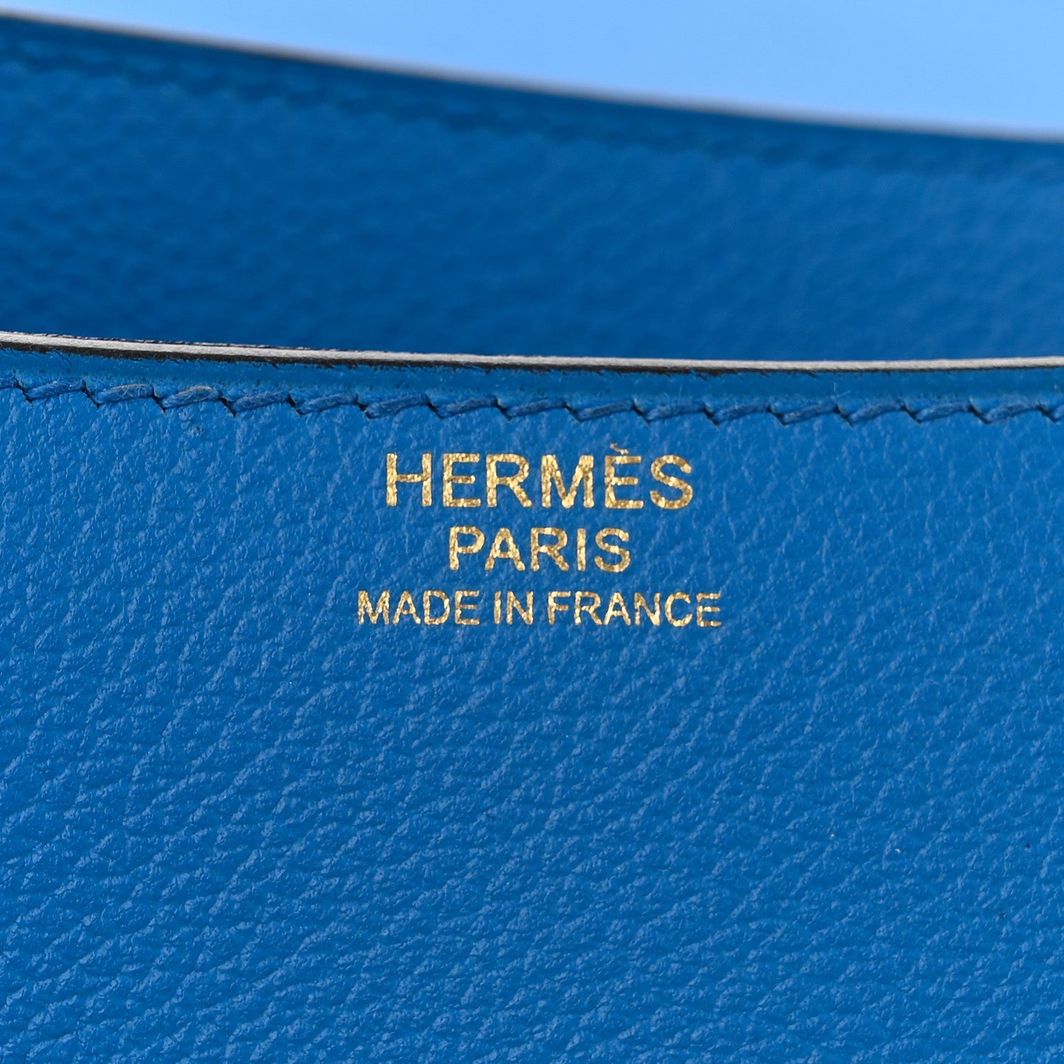 Hermes Evercolor Constance 24 Bleu Zanzibar 6 of 10