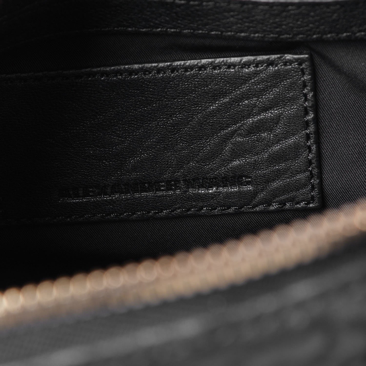 Alexander Wang Pebbled Lambskin Rockie Black Gold Hardware 6 of 11