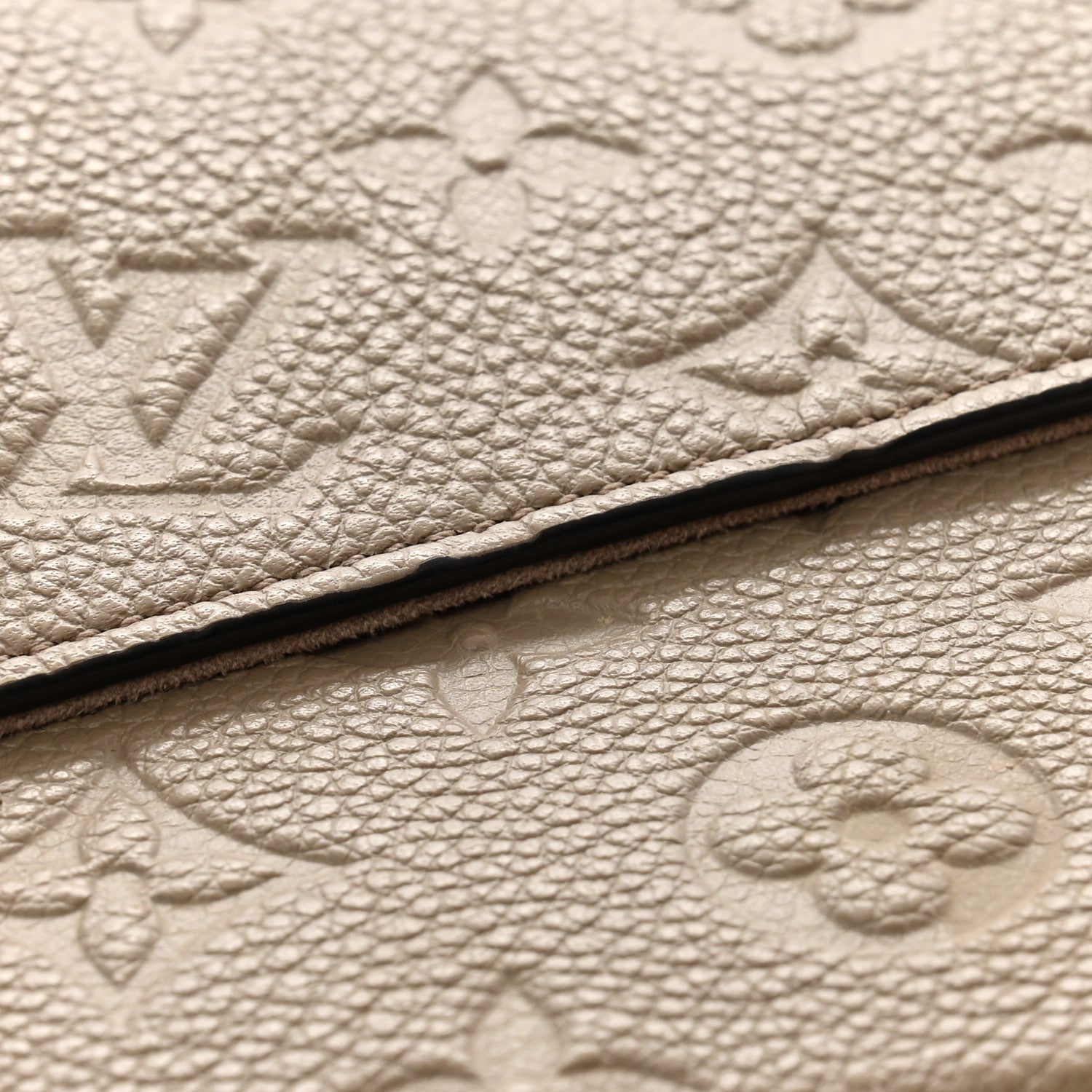 Louis Vuitton Empreinte Pochette Felicie Chain Wallet Tourterelle 11 of 13
