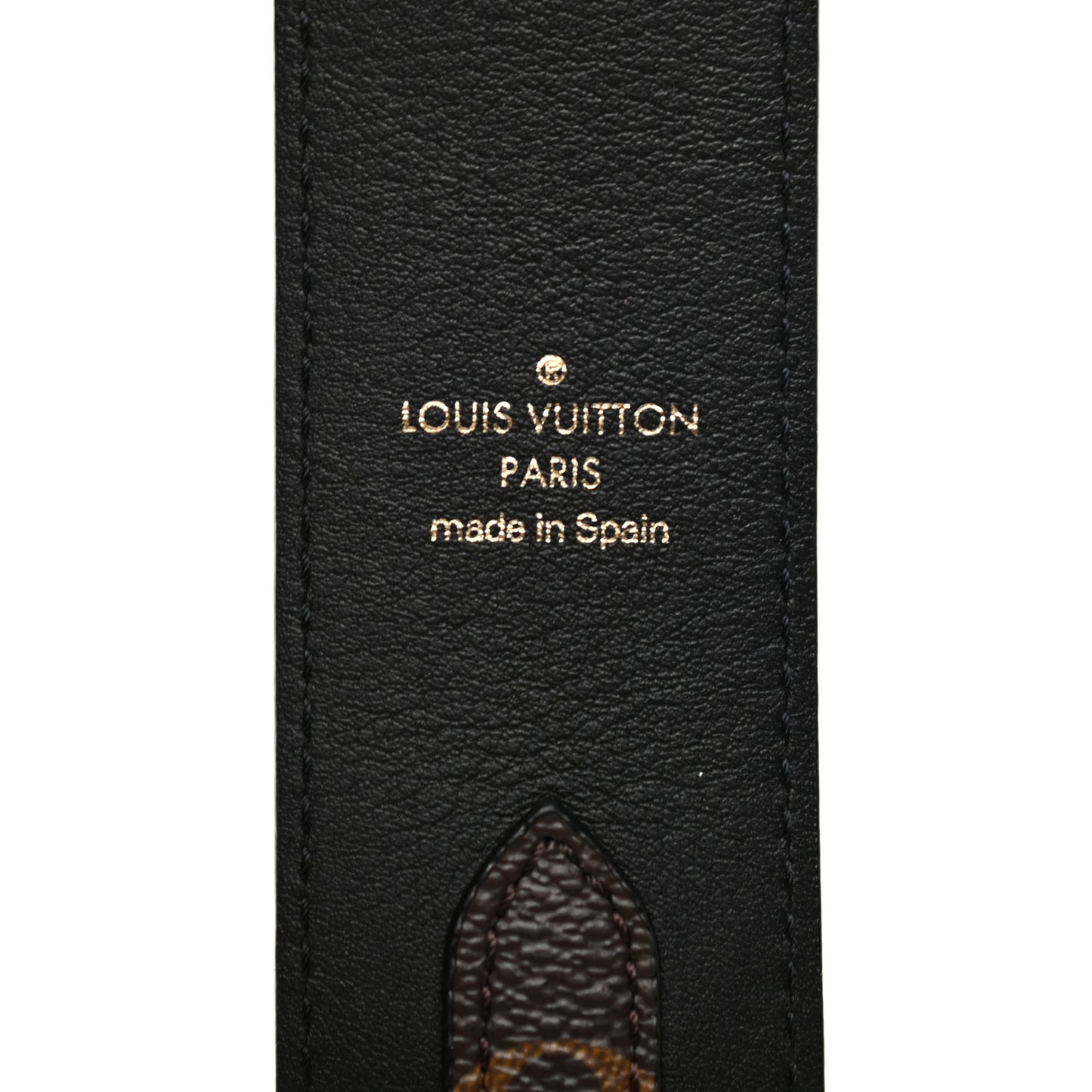Monogram Bandouliere Shoulder Strap Black