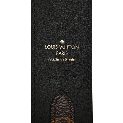 Louis Vuitton Monogram Bandouliere Shoulder Strap Black 3 of 5