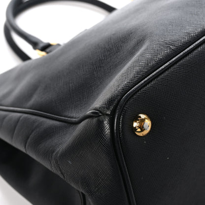 Prada Saffiano Lux Large Tote Black 10 of 15
