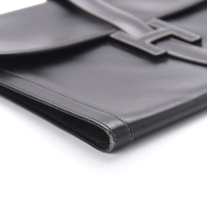 Hermes Box Jige GM Clutch Black 6 of 11