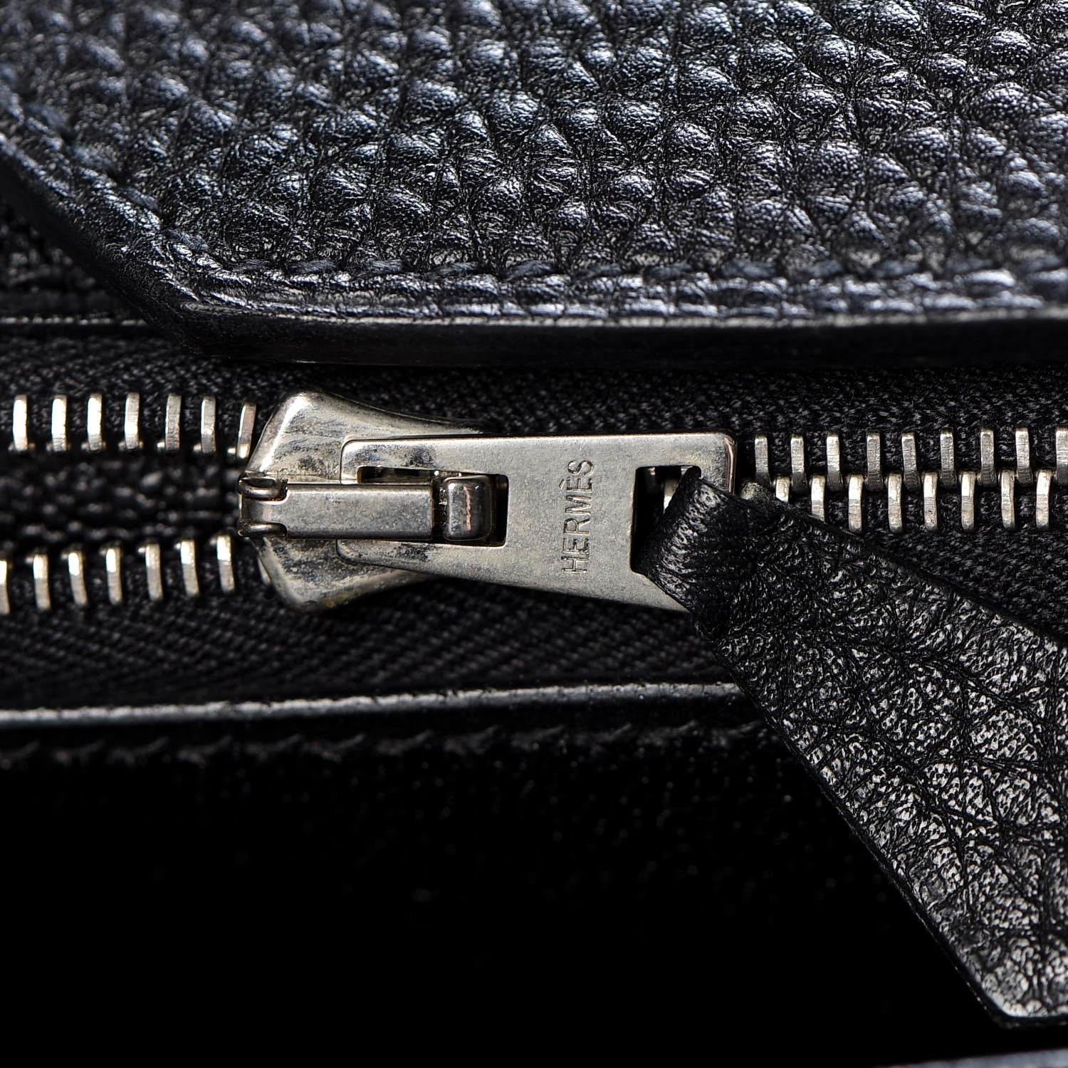 Hermes Taurillon Clemence Birkin 35 Black 25 of 39