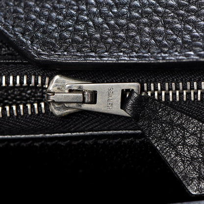 Hermes Taurillon Clemence Birkin 35 Black 25 of 39