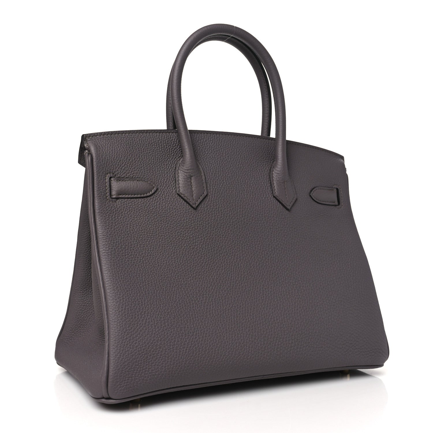 Hermes Togo BIRKIN 30 Etain 3 of 11