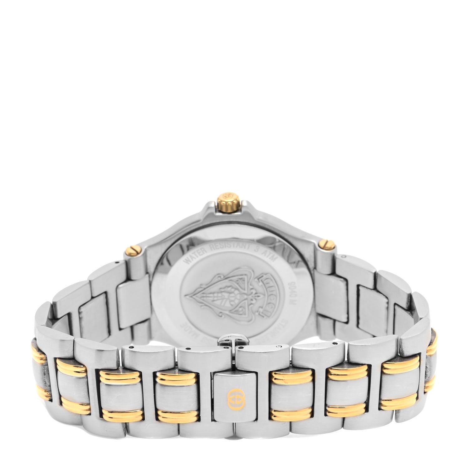 Gucci Stainless Steel 35mm 9040M Quartz Watch Gold 3 of 4