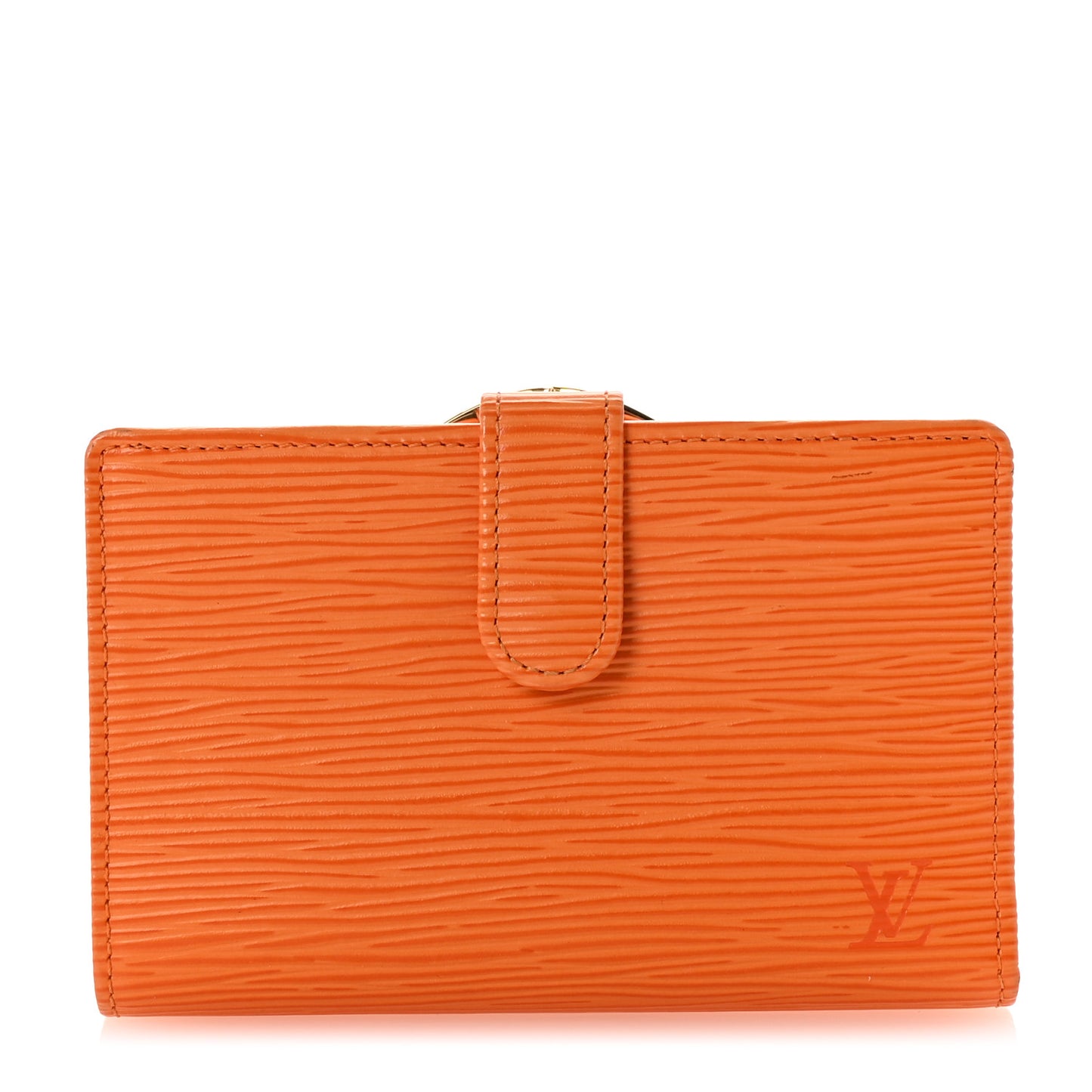 Epi French Purse Wallet Mandarin