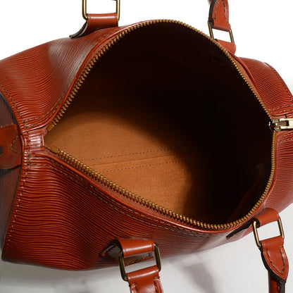 Louis Vuitton Epi Speedy 25 Kenyan Fawn 5 of 7