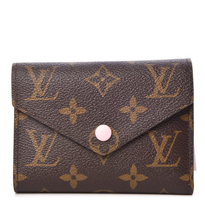 Louis Vuitton Monogram Victorine Wallet Rose Ballerine 1 of 8