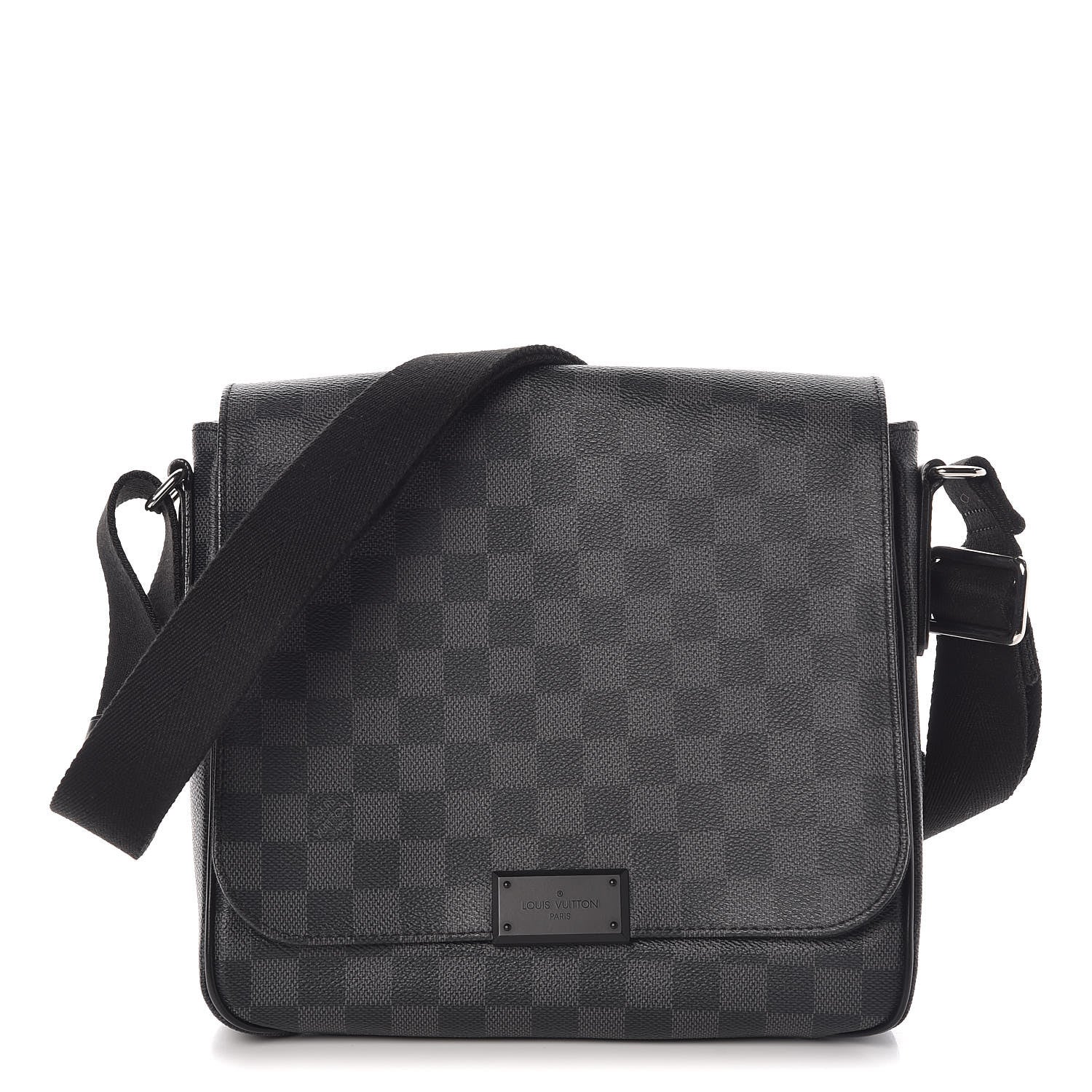 Louis Vuitton Damier Graphite District PM 1 of 9