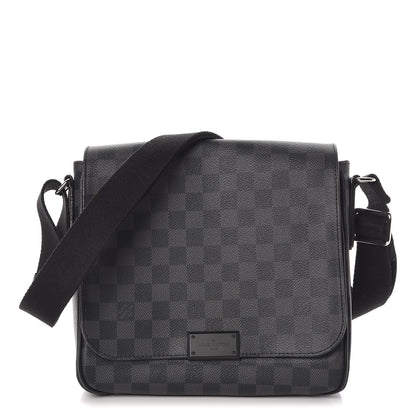 Louis Vuitton Damier Graphite District PM 1 of 9