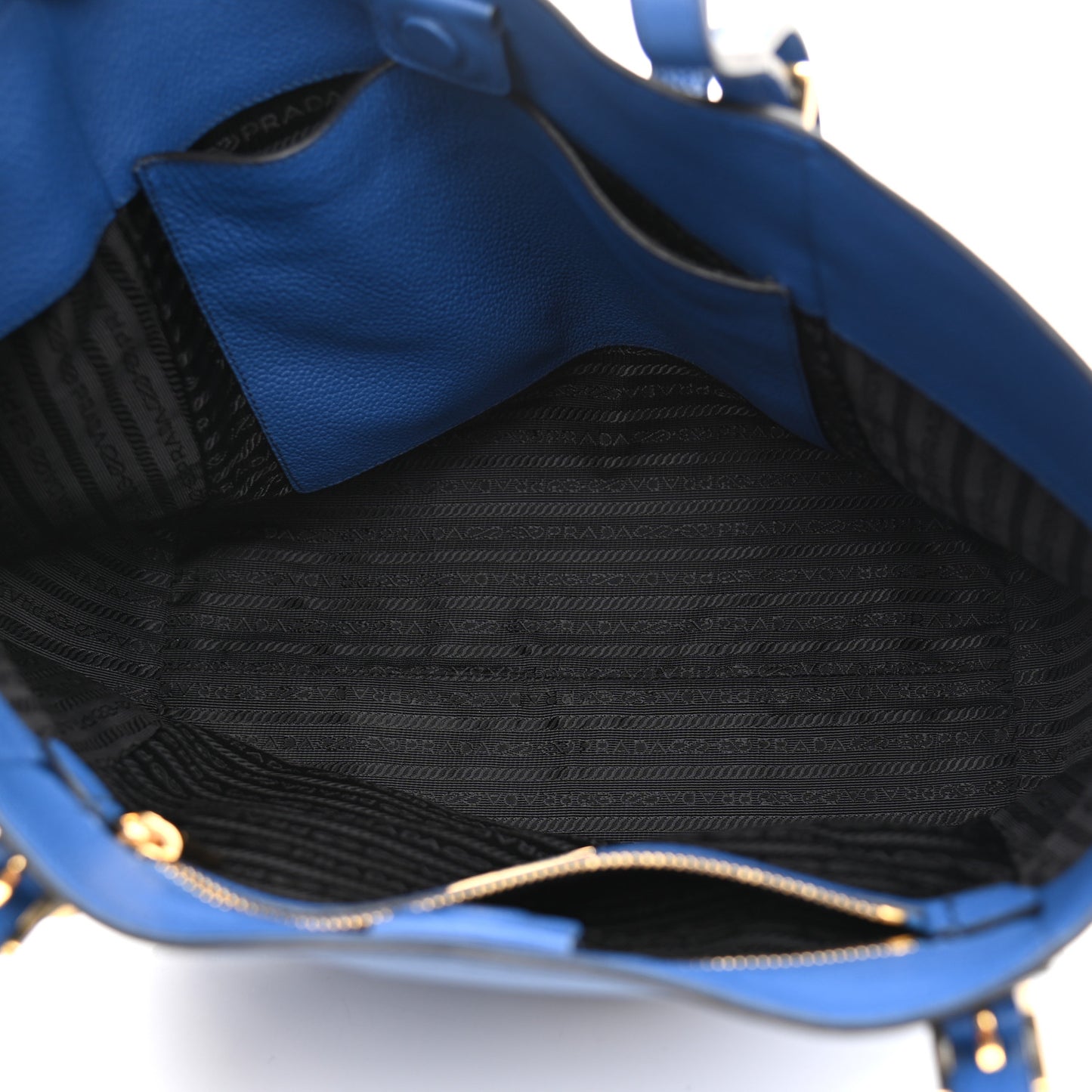 Vitello Phenix Tote Blue