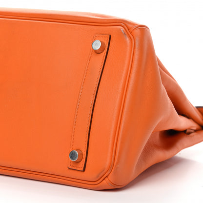 Hermes Swift Birkin 30 Orange 7 of 15