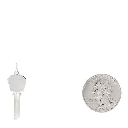 Tiffany Sterling Silver Modern Keys Hexagon Key Pendant 2 of 3