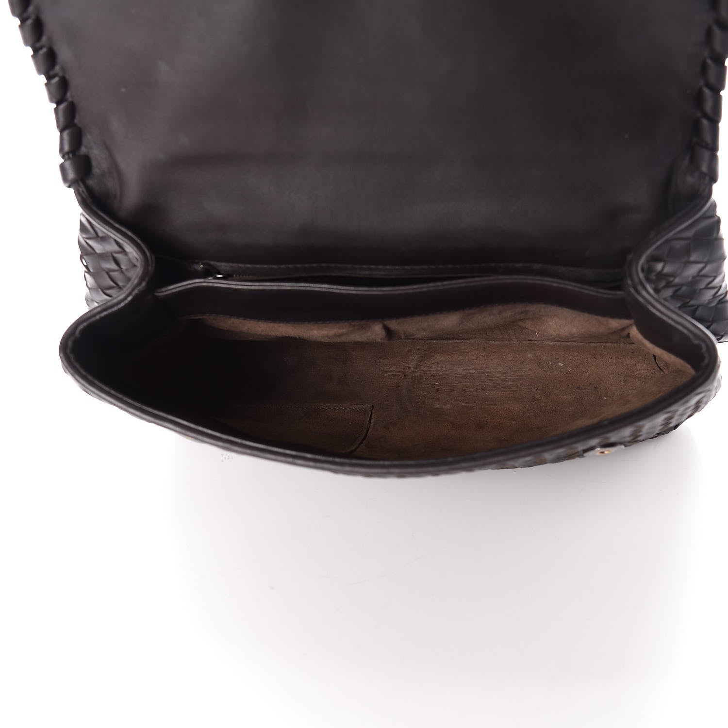 Bottega Veneta Nappa Intrecciato Large Olimpia Bag Ebano 7 of 17