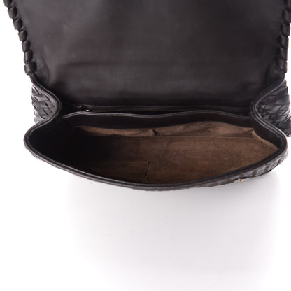 Bottega Veneta Nappa Intrecciato Large Olimpia Bag Ebano 7 of 17