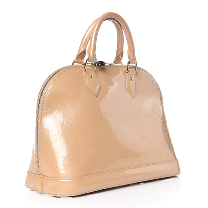 Louis Vuitton Vernis Alma PM Dune 3 of 17