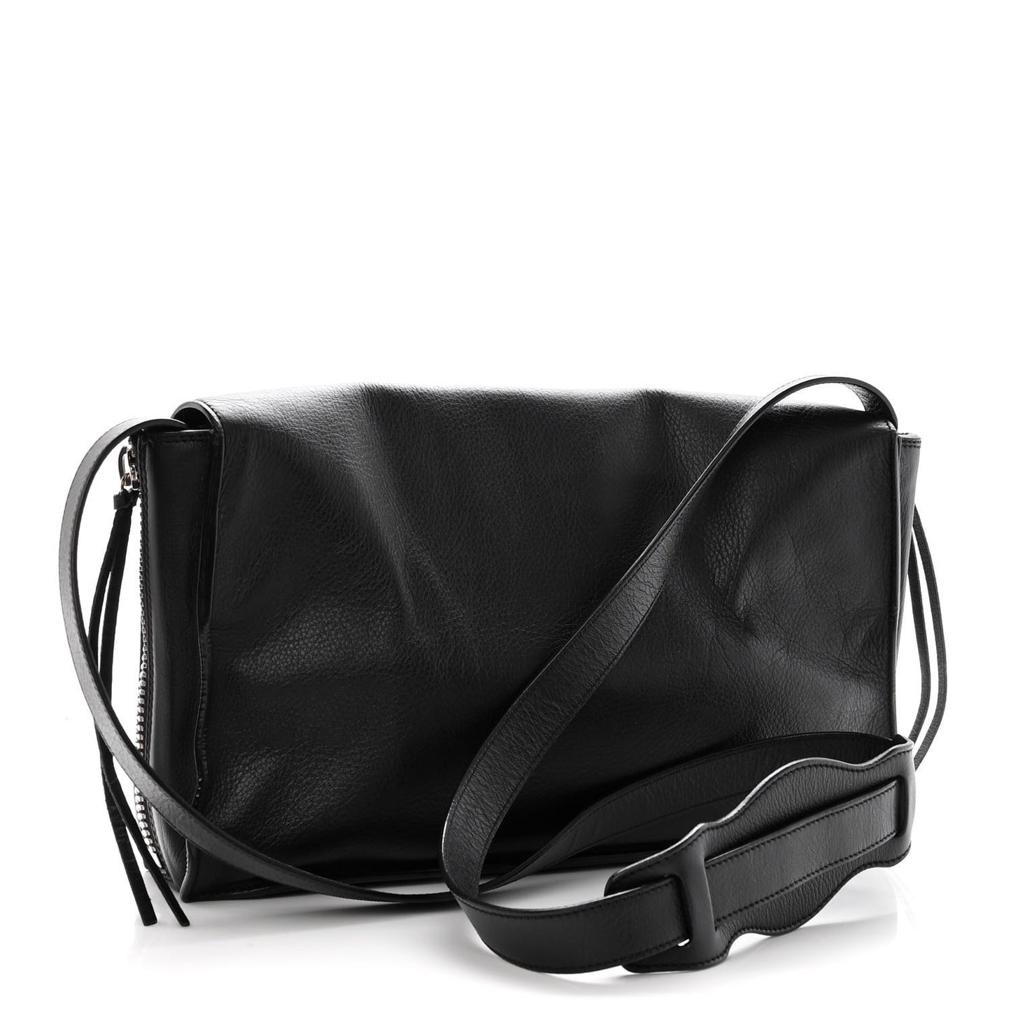 Calfskin Papier Sight Clutch Black