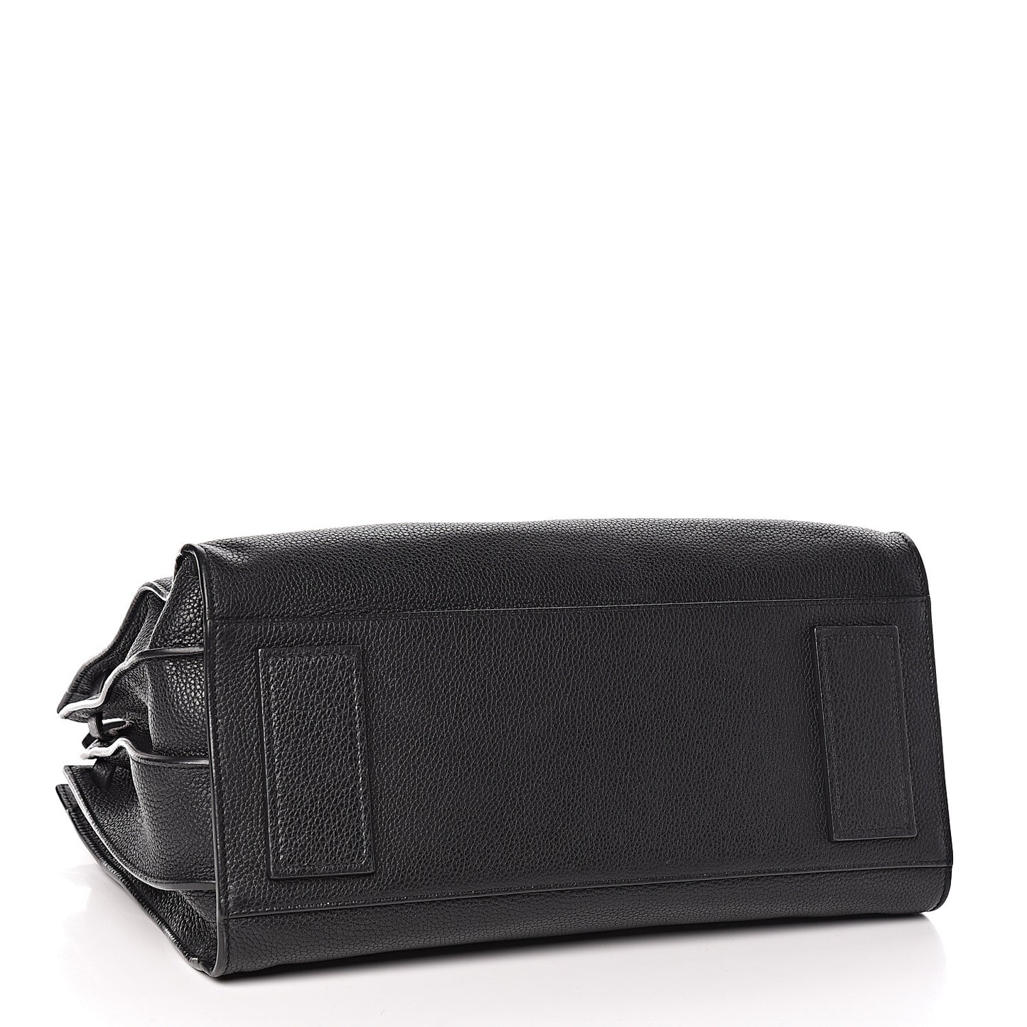 Grained Calfskin Small Supple Sac De Jour Black